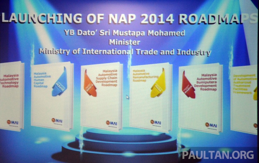 NAP 2014 – six roadmaps announced by MITI 227011