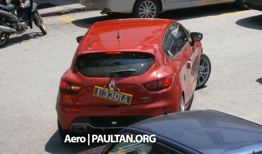 SPIED: Renault Clio RS 200 EDC in KL – RHD arrives 227730