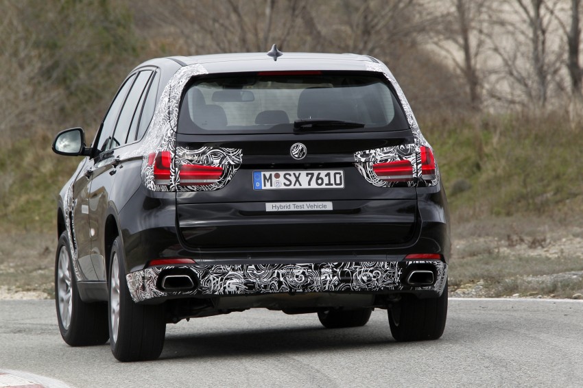 BMW X5 eDrive – official ‘spyshots’ from media event 229974