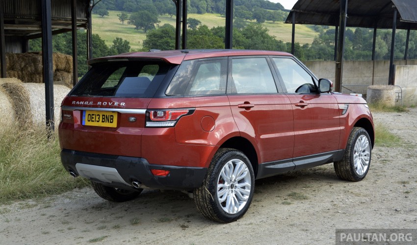 DRIVEN: 2014 Range Rover Sport tested in the UK 231457