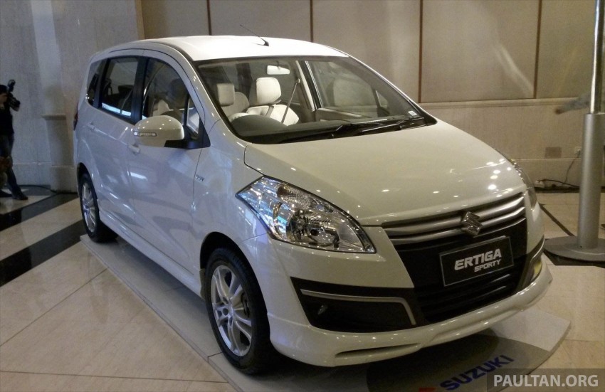 Suzuki Ertiga Sporty introduced in Indonesia Image #229574