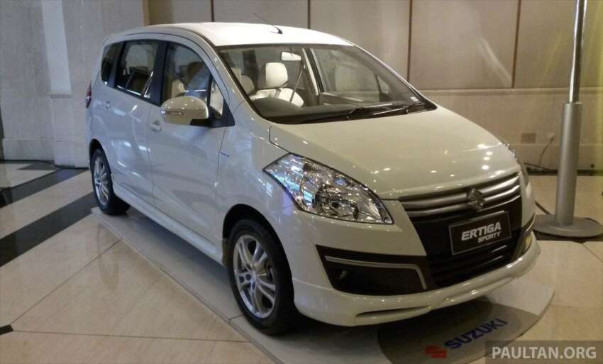 Suzuki Ertiga Sporty introduced in Indonesia 229575
