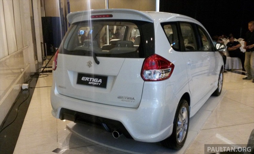 Suzuki Ertiga Sporty introduced in Indonesia 229573