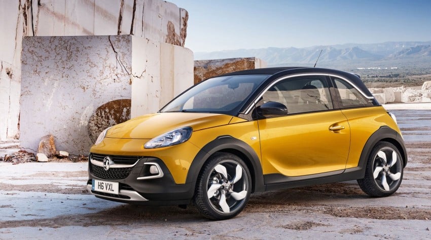 Opel/Vauxhall Adam Rocks – tough looks, canvas roof 229518