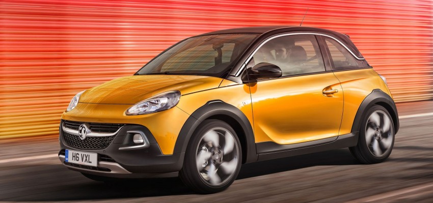Opel/Vauxhall Adam Rocks – tough looks, canvas roof 229519