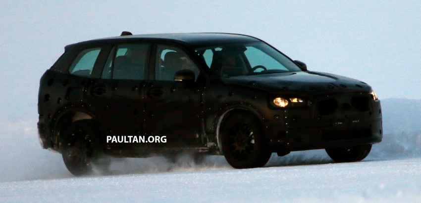 SPYSHOTS: Next-gen Volvo XC90 SUV caught testing 225896