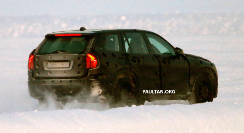 SPYSHOTS: Next-gen Volvo XC90 SUV caught testing 225901