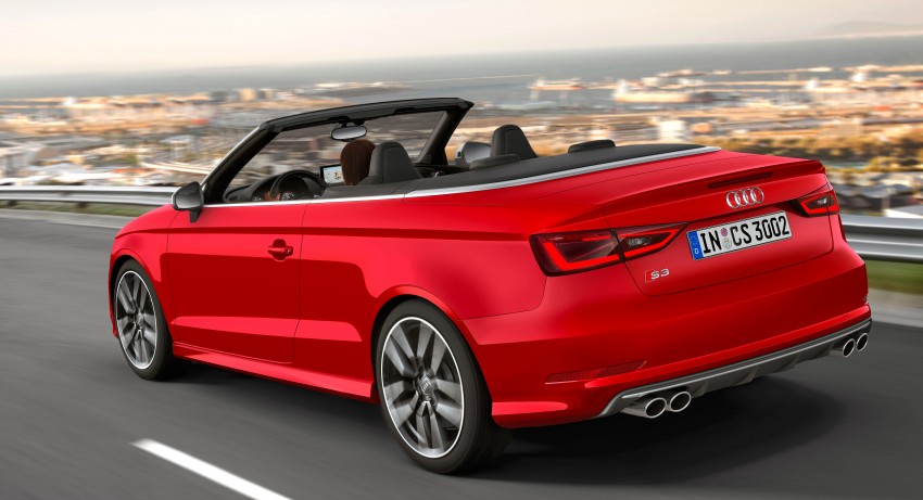 Audi S3 Cabriolet – topless act expands the range 230520