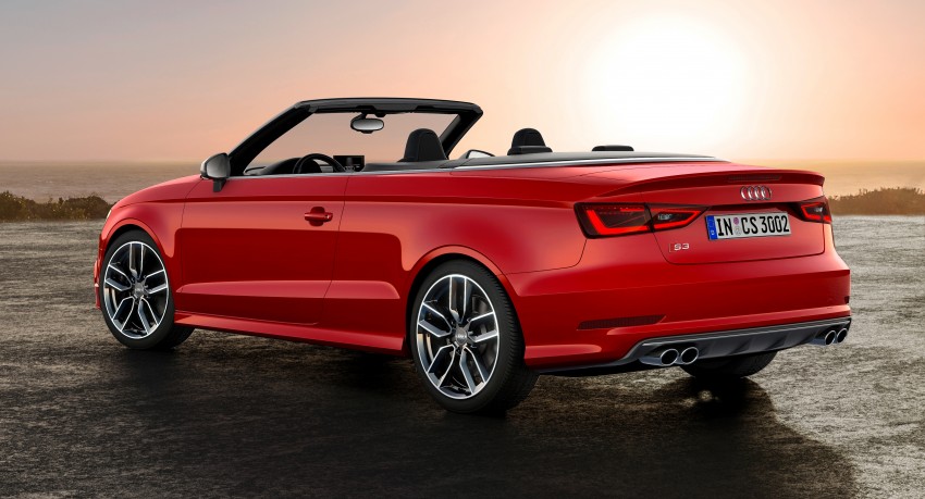 Audi S3 Cabriolet – topless act expands the range 230517