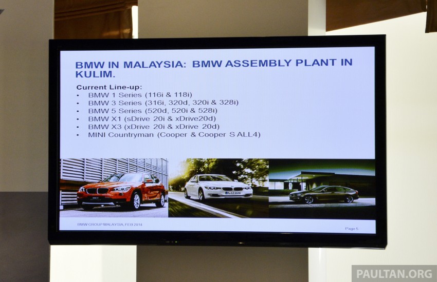 BMW 3 Series Gran Turismo to be locally-assembled – Malaysian sales volume for brand up by 14% in 2013 229281