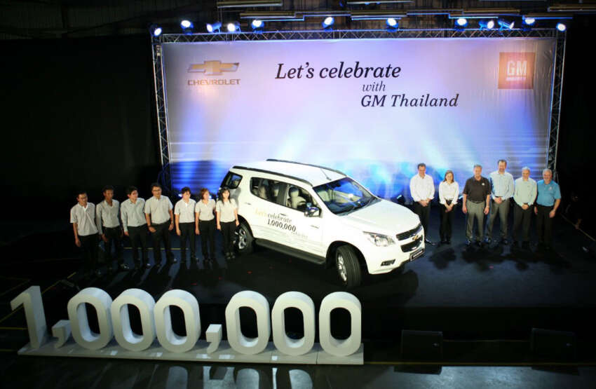 GM Thailand celebrates one million units at Rayong 229247