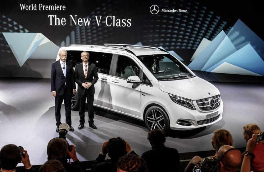 Mercedes-Benz V-Class (W447) officially unveiled 225741