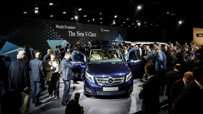 Mercedes-Benz V-Class (W447) officially unveiled 225743