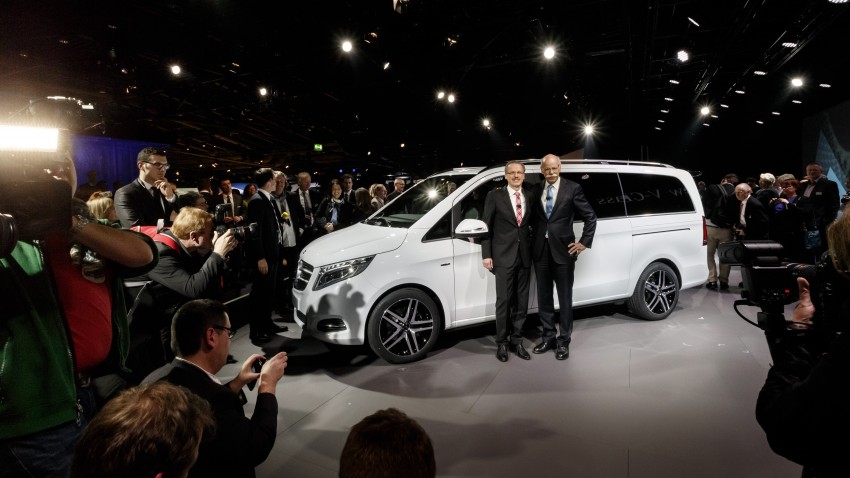 Mercedes-Benz V-Class (W447) officially unveiled 225744