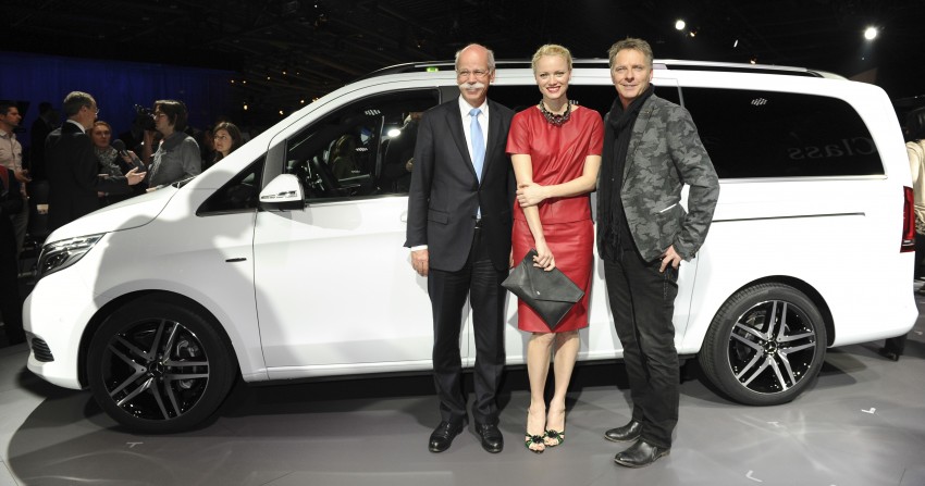 Mercedes-Benz V-Class (W447) officially unveiled 225731