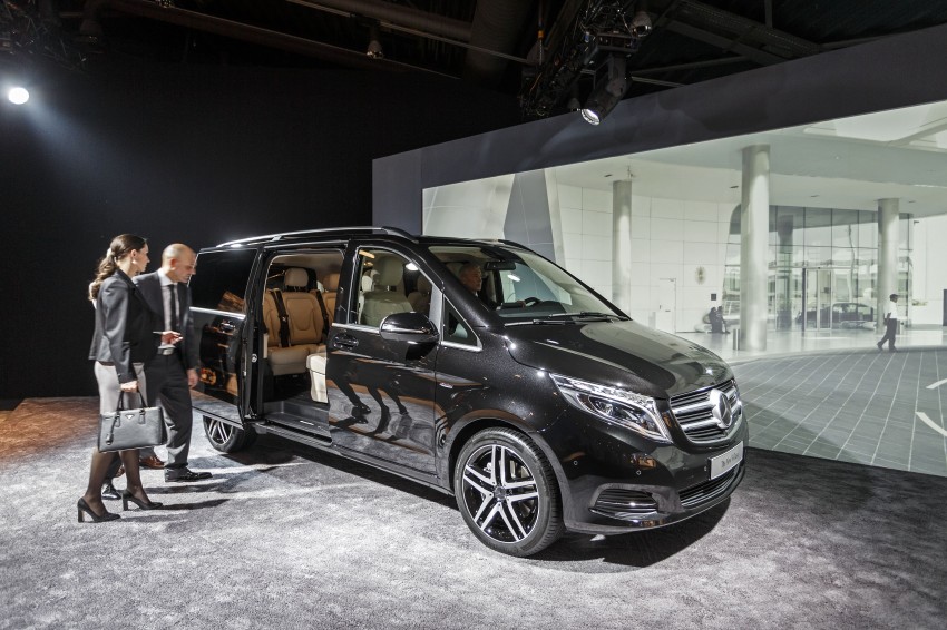 Mercedes-Benz V-Class (W447) officially unveiled 225734