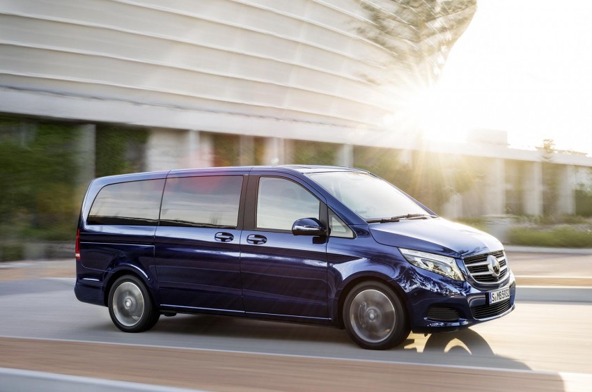 Mercedes-Benz V-Class (W447) officially unveiled 225683
