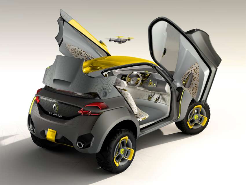 Renault Kwid concept debuts with ‘Flying Companion’ 226425