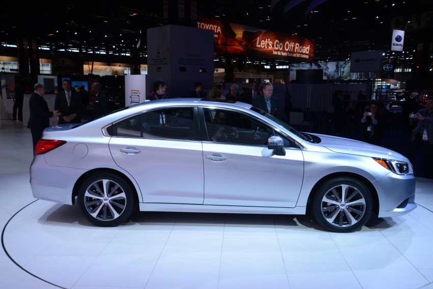 2015 Subaru Legacy debuts in Chicago – full details 227690