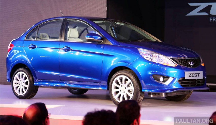 Tata Zest sedan breaks cover, AMT for diesel variant 225909