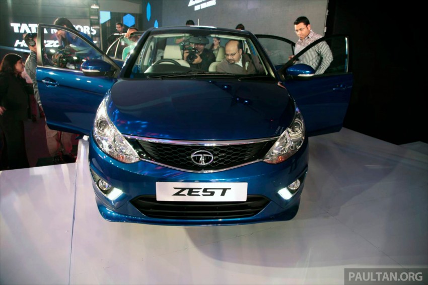 Tata Zest sedan breaks cover, AMT for diesel variant 225814