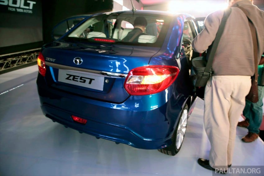 Tata Zest sedan breaks cover, AMT for diesel variant 225830