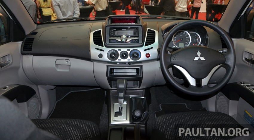 Mitsubishi Triton facelifted for 2014, Pajero Sport grille 233284