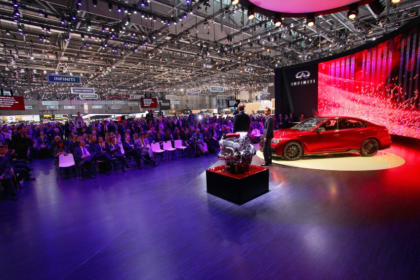 Infiniti Q50 Eau Rouge engine revealed: 3.8L turbo V6 233213