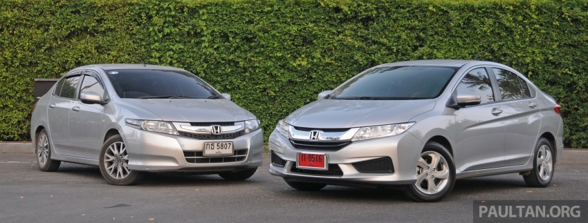 GALLERY: Old and all-new 2014 Honda City compared 232239