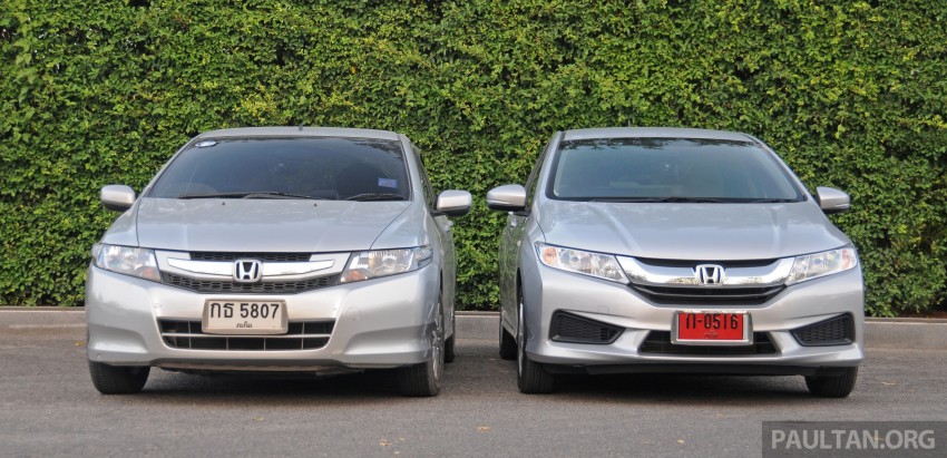 GALLERY: Old and all-new 2014 Honda City compared 232242