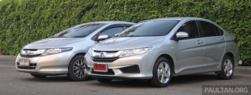 GALLERY: Old and all-new 2014 Honda City compared 232243