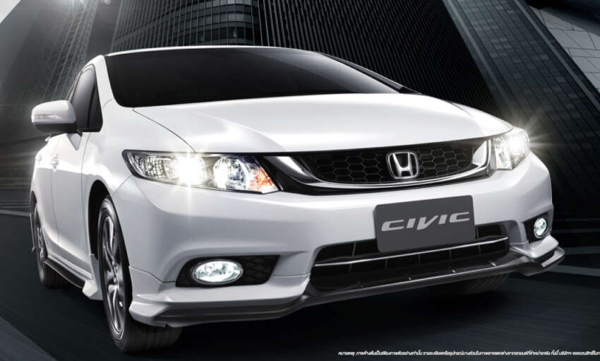 2014 Honda Civic facelift unveiled for the Thai market 236657
