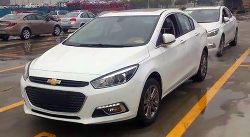 Next-generation Chevrolet Cruze uncovered in China 238572