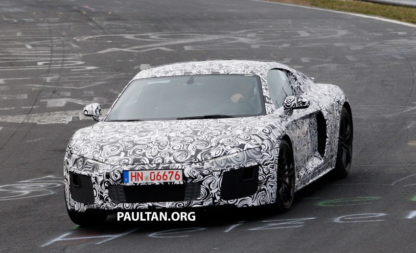 SPIED: 2015 Audi R8 lapping the ‘Ring for the first time 235862