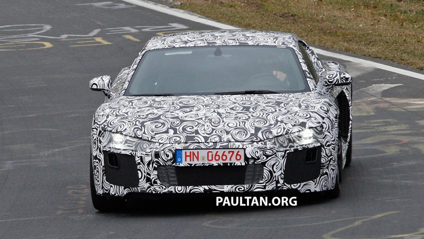 SPIED: 2015 Audi R8 lapping the ‘Ring for the first time 235863