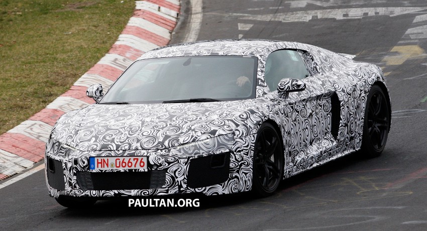 SPIED: 2015 Audi R8 lapping the ‘Ring for the first time 235864
