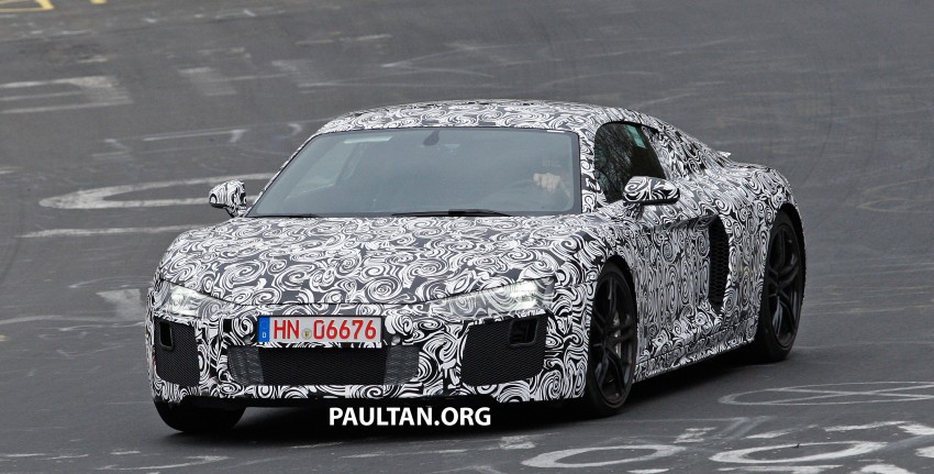 SPIED: 2015 Audi R8 lapping the ‘Ring for the first time 235865