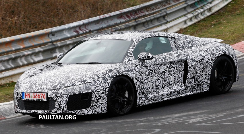 SPIED: 2015 Audi R8 lapping the ‘Ring for the first time 235866