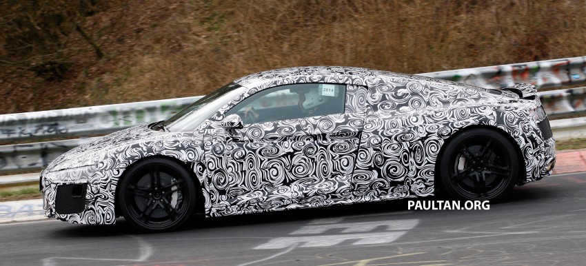 SPIED: 2015 Audi R8 lapping the ‘Ring for the first time 235868