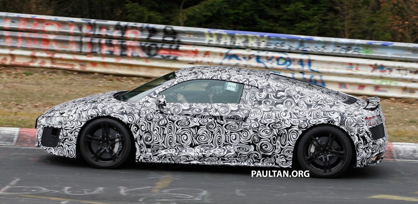 SPIED: 2015 Audi R8 lapping the ‘Ring for the first time 235870