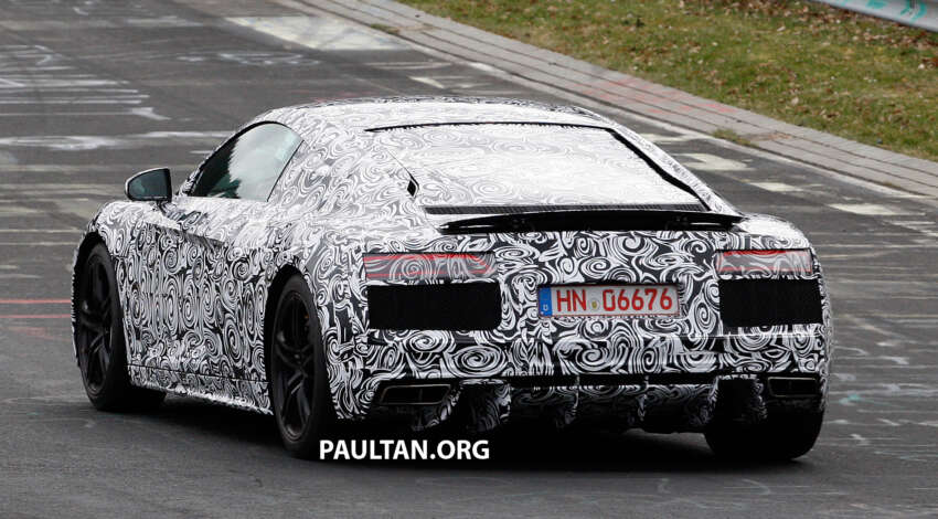 SPIED: 2015 Audi R8 lapping the ‘Ring for the first time 235873