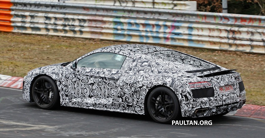 SPIED: 2015 Audi R8 lapping the ‘Ring for the first time 235874