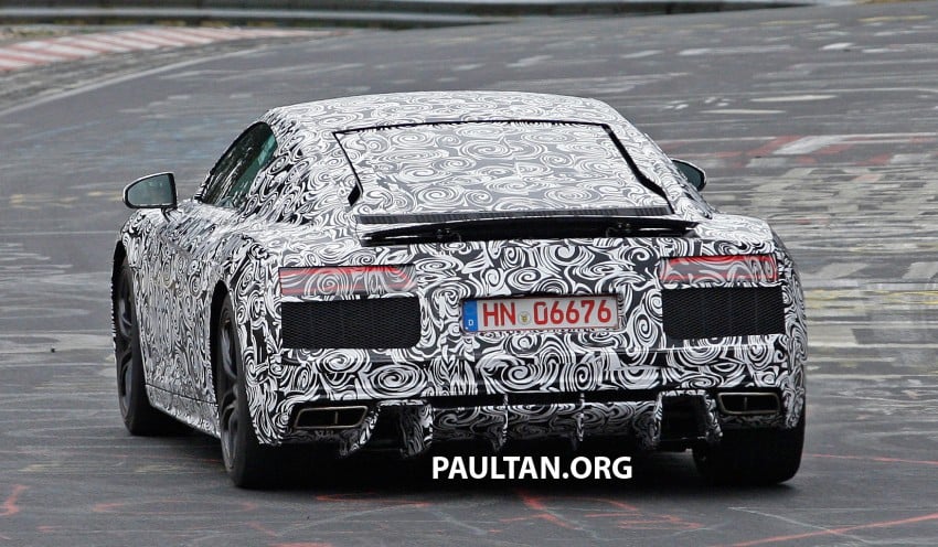 SPIED: 2015 Audi R8 lapping the ‘Ring for the first time 235876