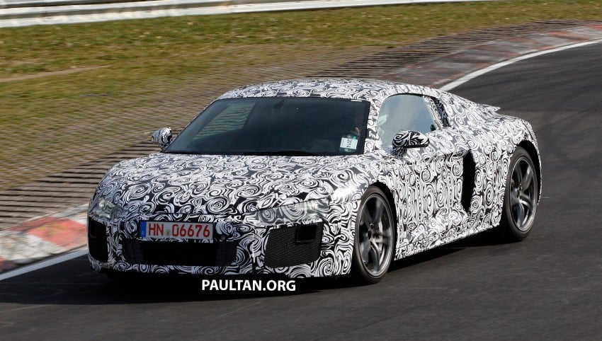 SPIED: 2015 Audi R8 lapping the ‘Ring for the first time 236781