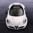 Alfa Romeo 4C Spider concept previews 2015 model