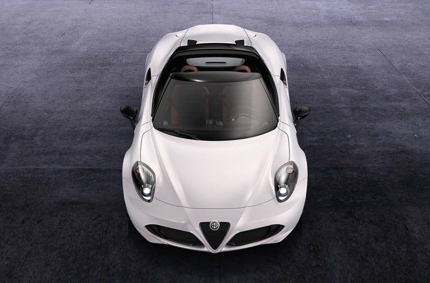 Alfa Romeo 4C Spider concept previews 2015 model 234020