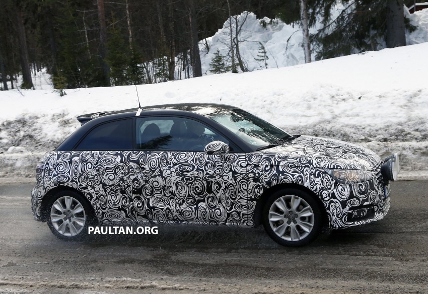 SPIED: Audi A1 facelift borrows new looks from S1 235532