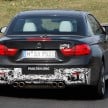SPYSHOTS: BMW M4 Convertible caught nearly naked