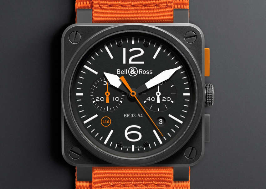 Bell & Ross BR 03-94 Carbon Orange – 500 pieces only 235510