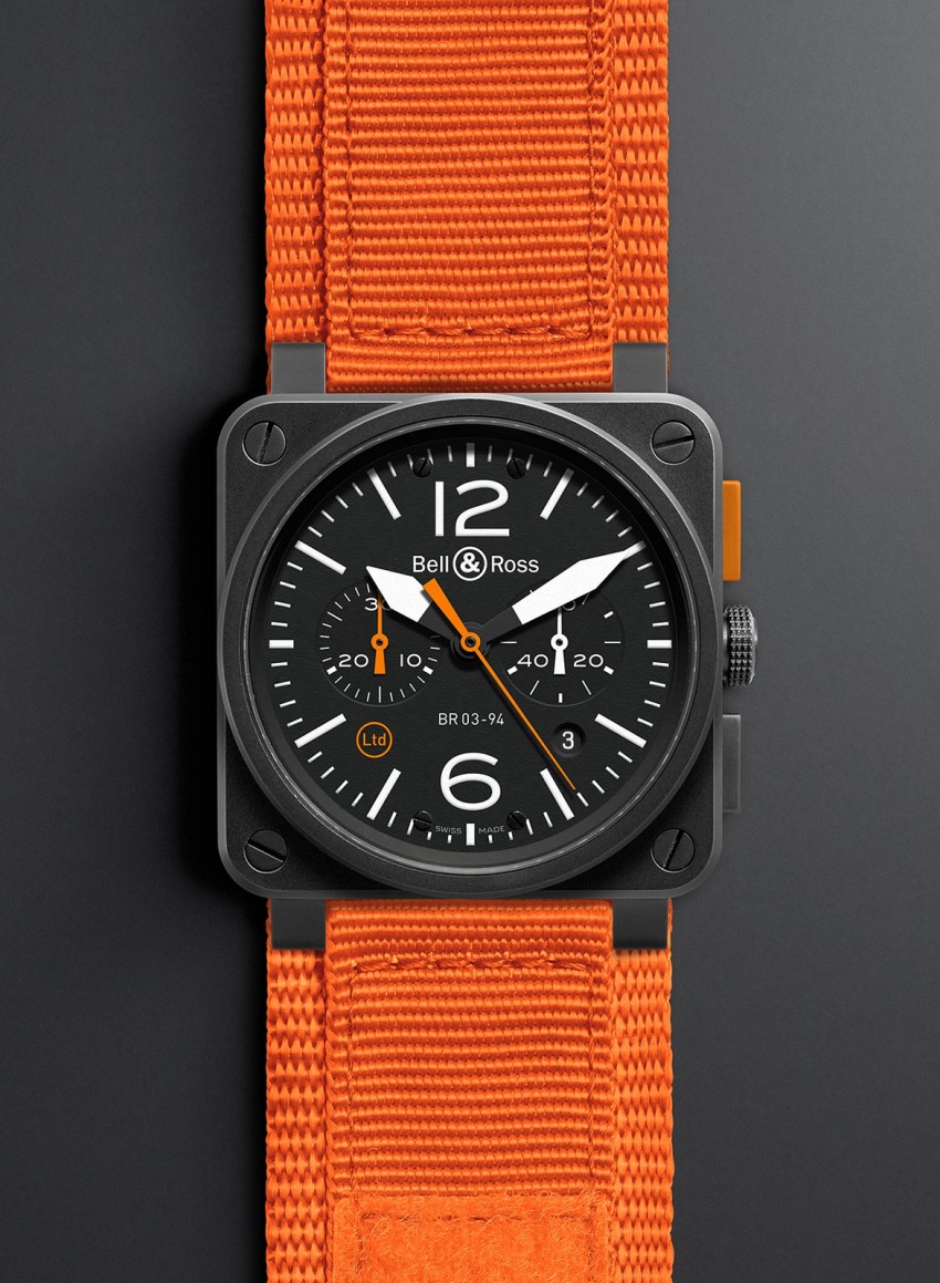 Bell & Ross BR 03-94 Carbon Orange – 500 pieces only 235511
